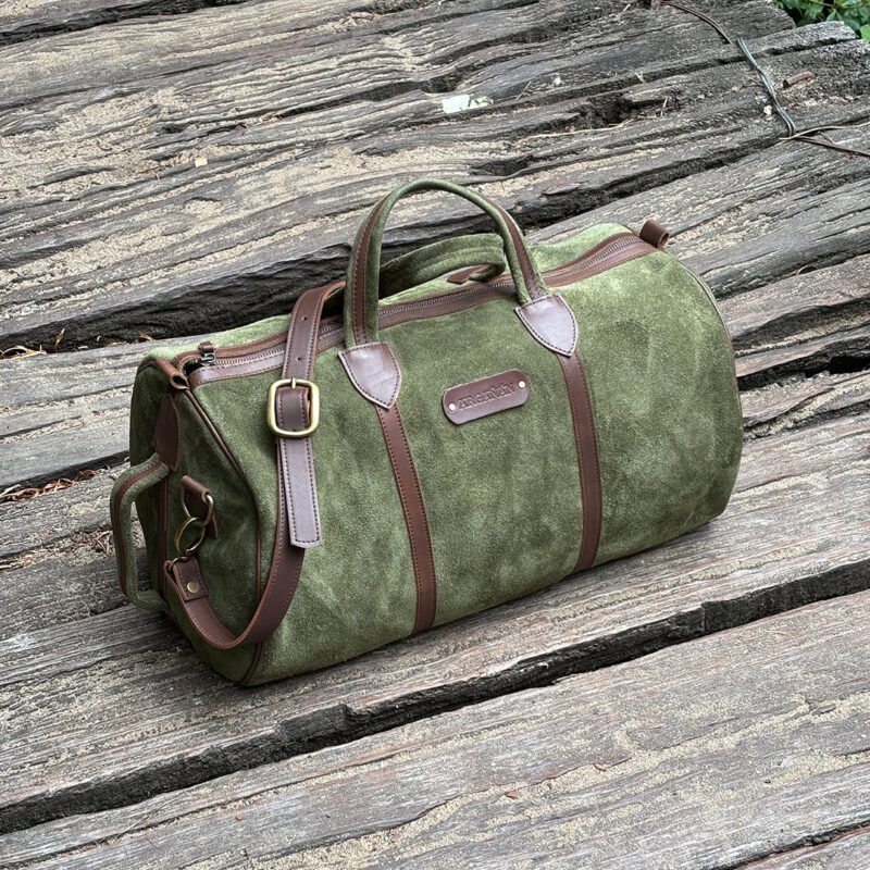 Bolso Toscana (Verde Oliva y Habano)