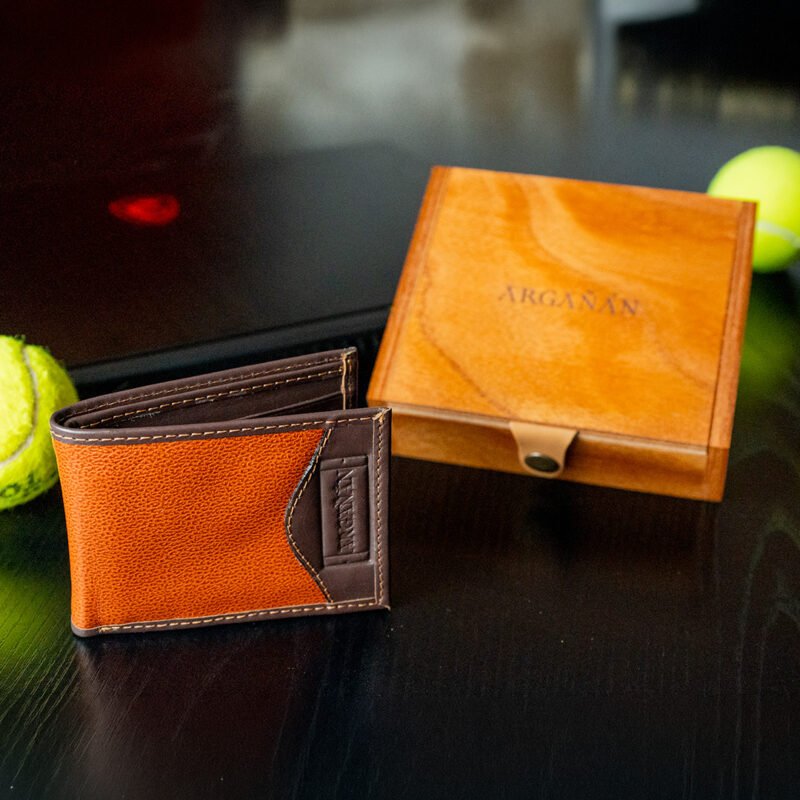 Billetera Walk Over - Suela Clay y Chocolate