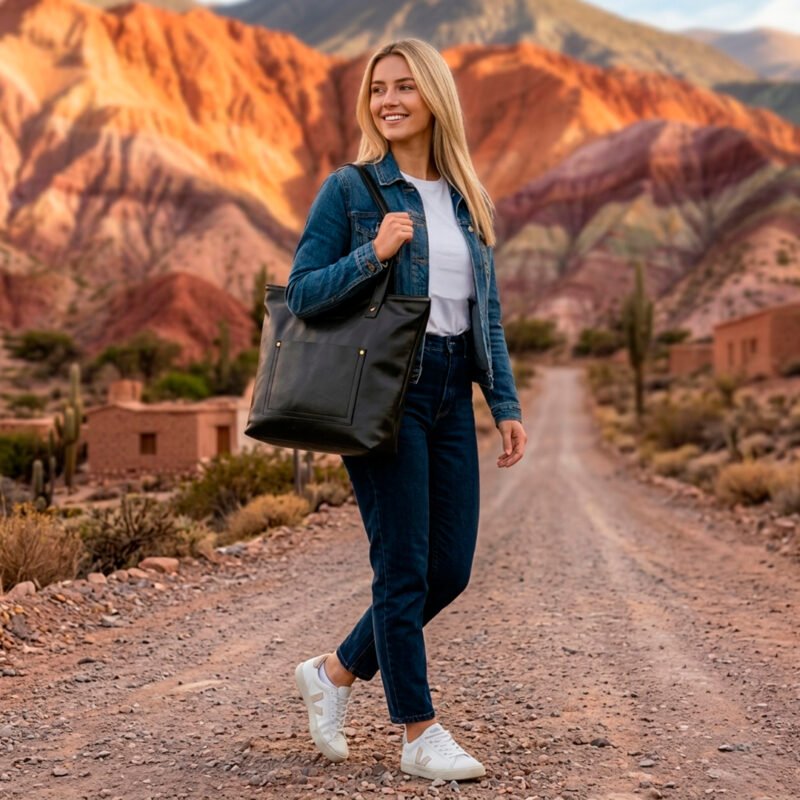 Tote Bag Ibiza - Negro