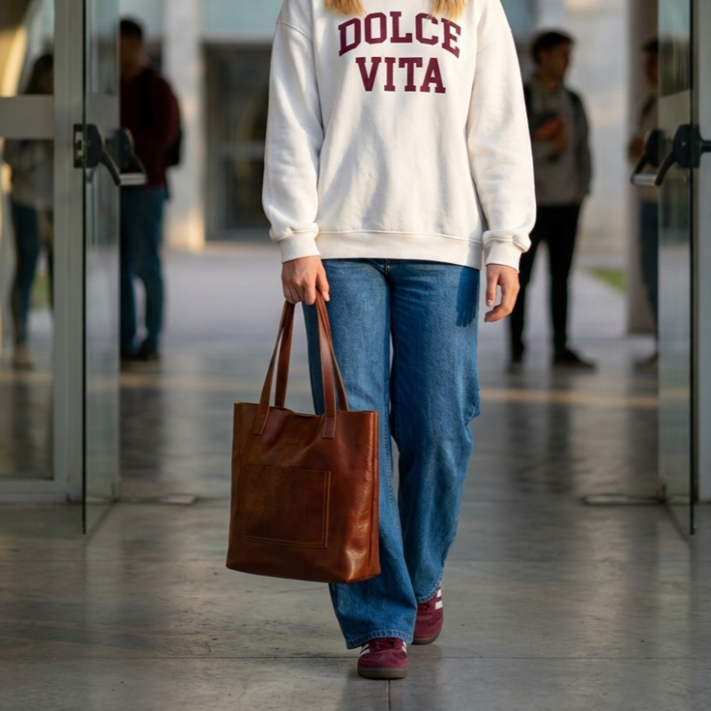 Tote Bag Mallorca - Caoba