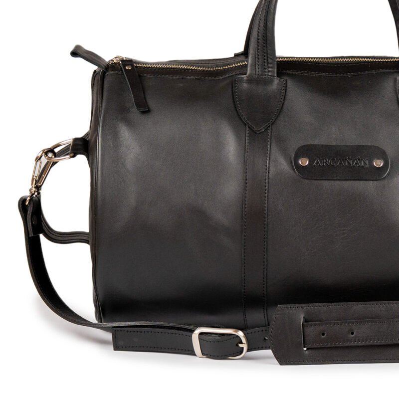 Bolso Volterra (Negro / Negro y Camel) - Negro