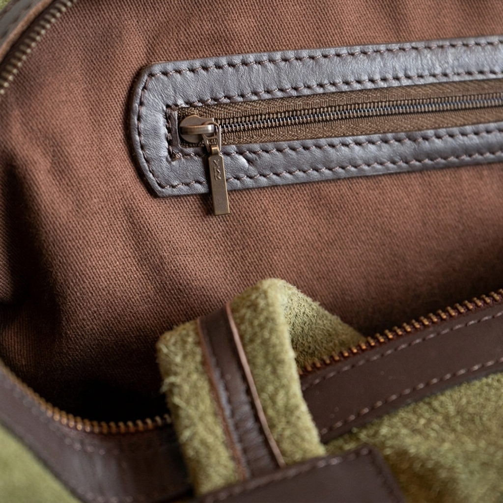 Bolso Toscana (Verde Oliva y Moka) - Image 4