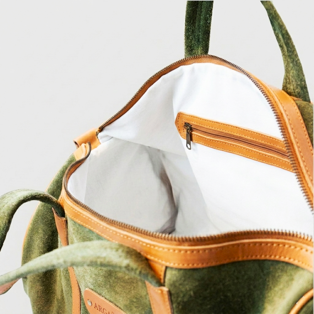 Bolso Toscana (Verde Oliva y Suela) - Image 5